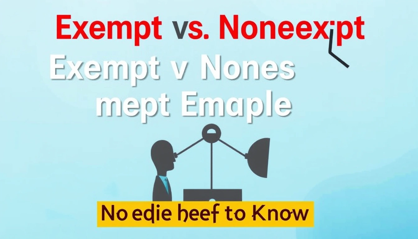 Exempt vs Nonexempt Employees: Differences Employers Need to Know