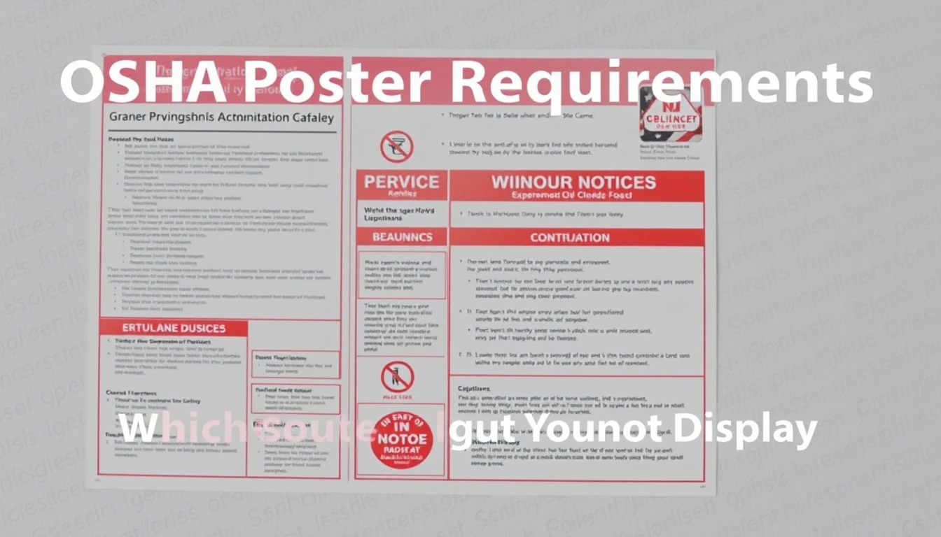 OSHA Poster Requirements for Workplaces: Which Notices You Must Display