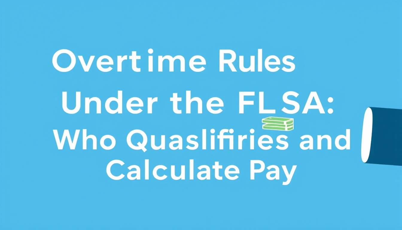 Overtime Rules Under the FLSA: Who Qualifies and How to Calculate Pay